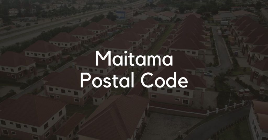 maitama postal code