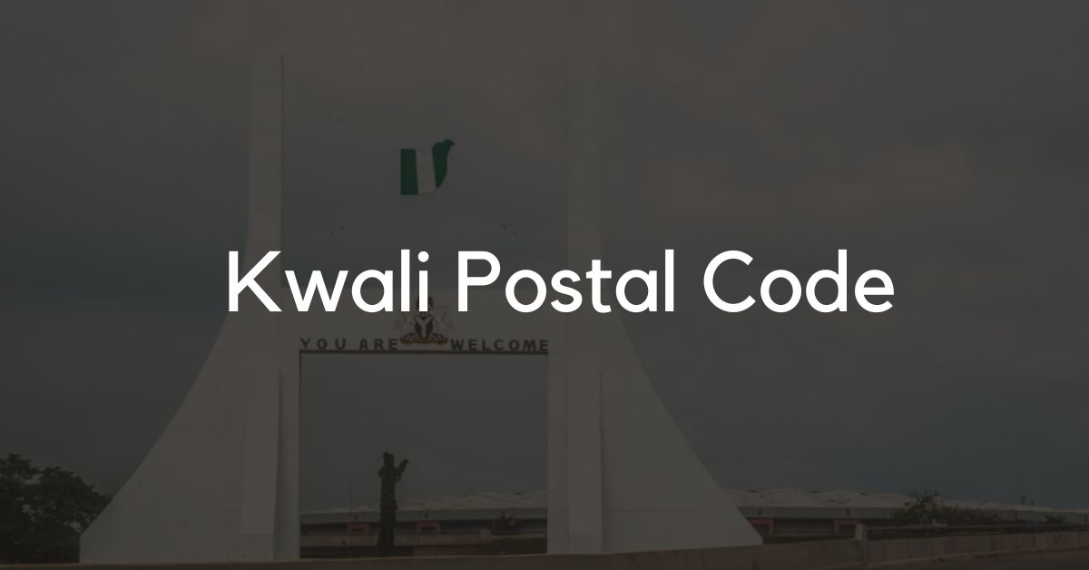 Kwali Postal Codezip Code 2024 Explore Abuja 4008